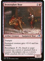 Magic: The Gathering Bronzeplate Boar (135) Lightly Played