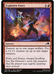 Magic: The Gathering Explosive Entry (139) Near Mint