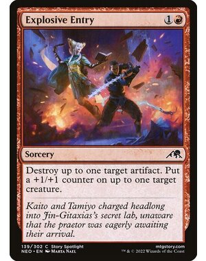 Magic: The Gathering Explosive Entry (139) Near Mint