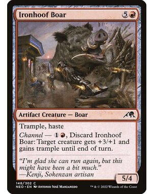 Magic: The Gathering Ironhoof Boar (148) Near Mint