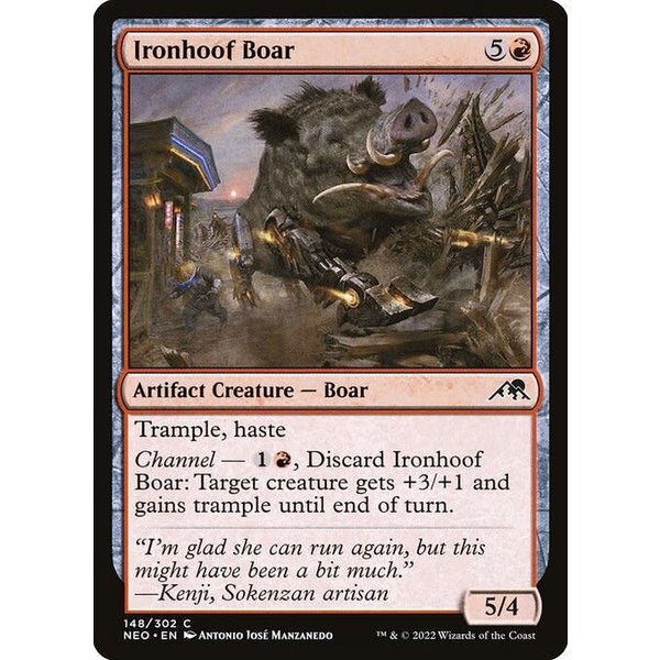 Magic: The Gathering Ironhoof Boar (148) Near Mint