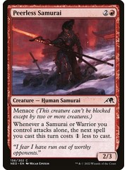 Magic: The Gathering Peerless Samurai (156) Near Mint