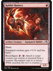 Magic: The Gathering Rabbit Battery (157) Lightly Played