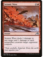 Magic: The Gathering Seismic Wave (161) Near Mint