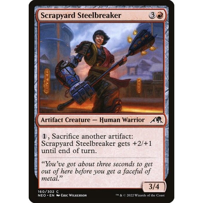 Magic: The Gathering Scrapyard Steelbreaker (160) Near Mint
