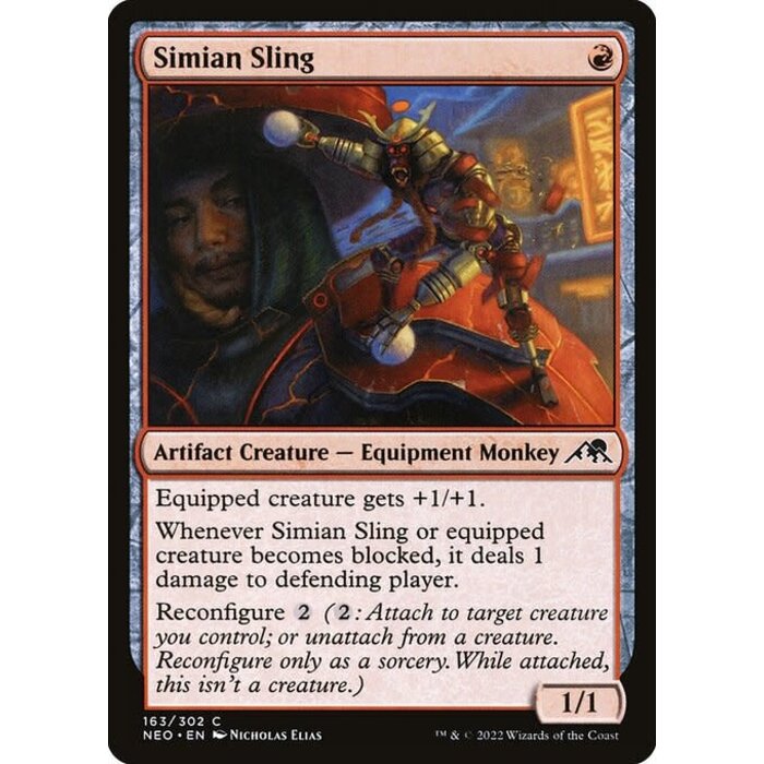 Magic: The Gathering Simian Sling (163) Near Mint