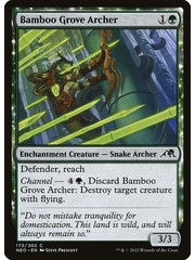 Magic: The Gathering Bamboo Grove Archer (173) Lightly Played