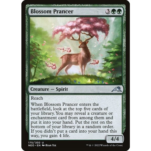 Magic: The Gathering Blossom Prancer (175) Near Mint