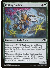 Magic: The Gathering Coiling Stalker (179) Lightly Played