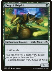 Magic: The Gathering Fang of Shigeki (183) Near Mint