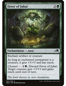 Magic: The Gathering Favor of Jukai (184) Near Mint