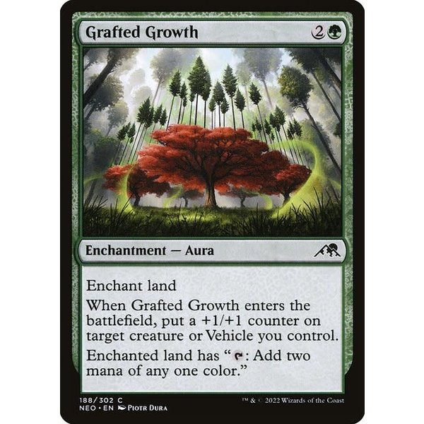 Magic: The Gathering Grafted Growth (188) Near Mint