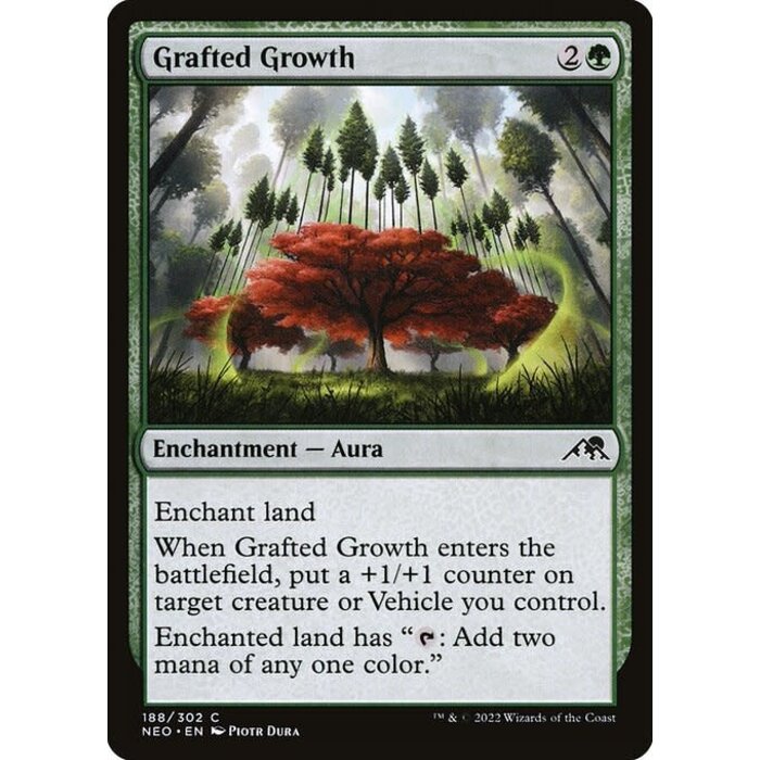 Magic: The Gathering Grafted Growth (188) Near Mint