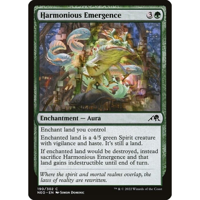 Magic: The Gathering Harmonious Emergence (190) Near Mint