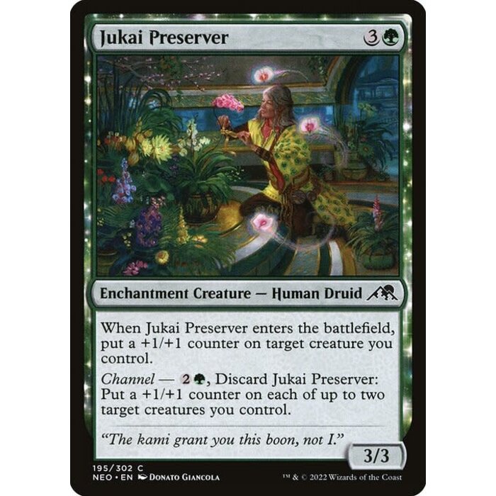 Magic: The Gathering Jukai Preserver (195) Near Mint