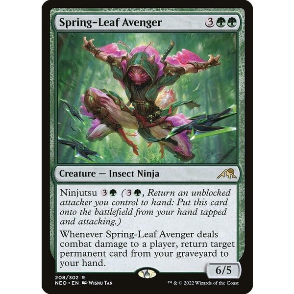 Magic: The Gathering Spring-Leaf Avenger (208) Near Mint