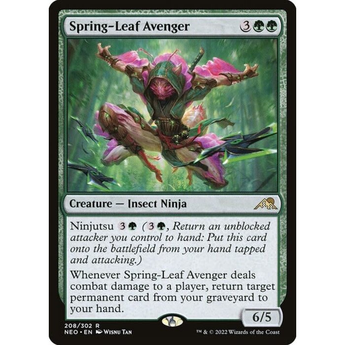 Magic: The Gathering Spring-Leaf Avenger (208) Near Mint