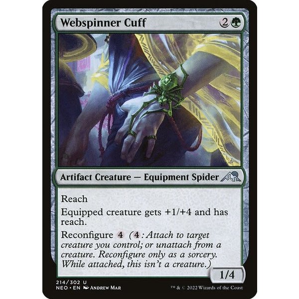 Magic: The Gathering Webspinner Cuff (214) Near Mint