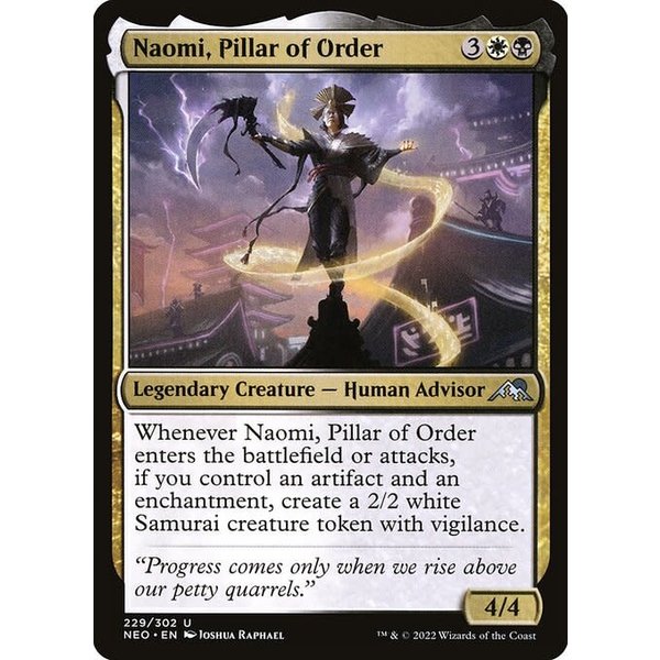 Magic: The Gathering Naomi, Pillar of Order (229) Lightly Played
