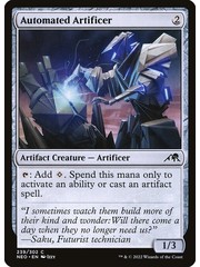 Magic: The Gathering Automated Artificer (239) Near Mint