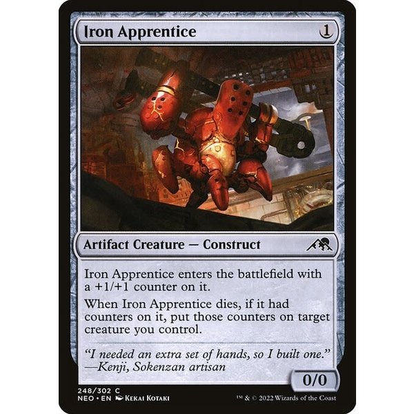 Magic: The Gathering Iron Apprentice (248) Near Mint