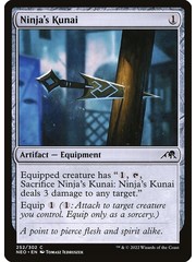 Magic: The Gathering Ninja's Kunai (252) Near Mint