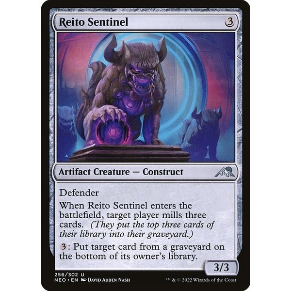 Magic: The Gathering Reito Sentinel (256) Near Mint