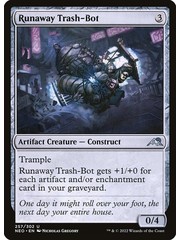 Magic: The Gathering Runaway Trash-Bot (257) Near Mint