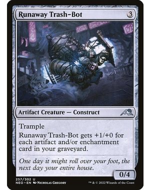 Magic: The Gathering Runaway Trash-Bot (257) Near Mint