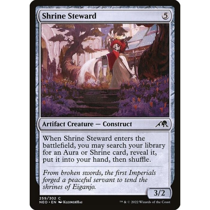 Magic: The Gathering Shrine Steward (259) Lightly Played