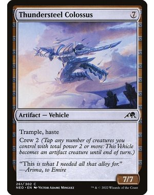 Magic: The Gathering Thundersteel Colossus (261) Lightly Played
