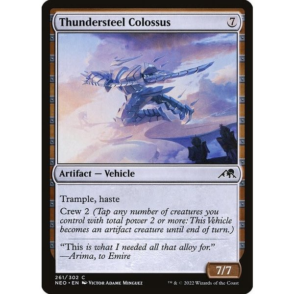 Magic: The Gathering Thundersteel Colossus (261) Lightly Played