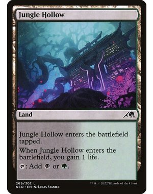 Magic: The Gathering Jungle Hollow (269) Near Mint