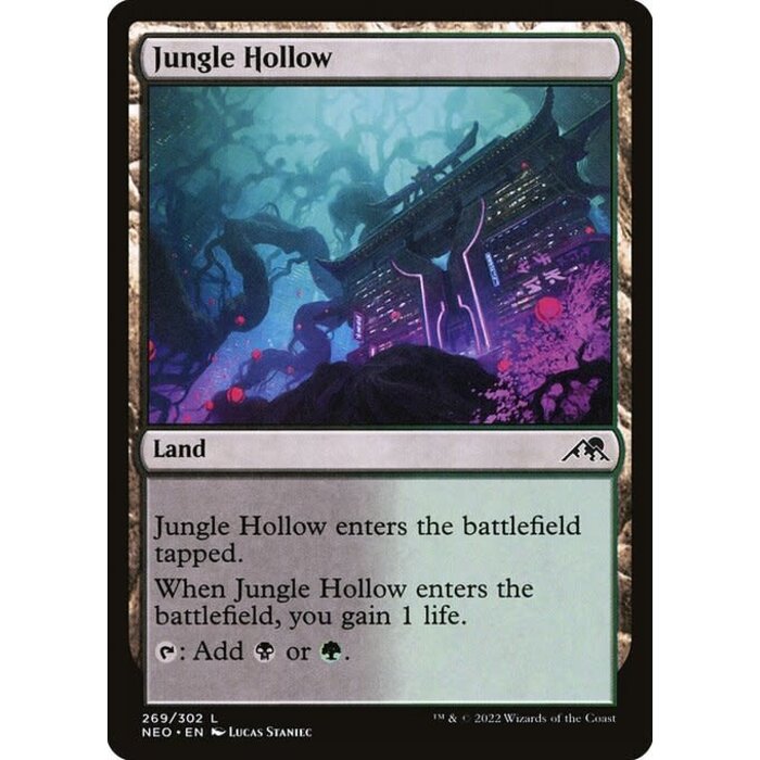 Magic: The Gathering Jungle Hollow (269) Near Mint