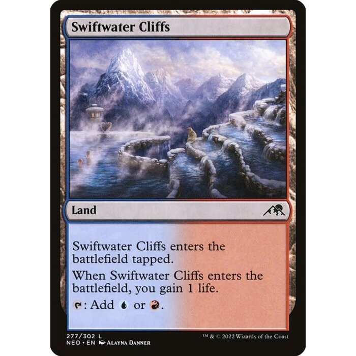 Magic: The Gathering Swiftwater Cliffs (277) Near Mint