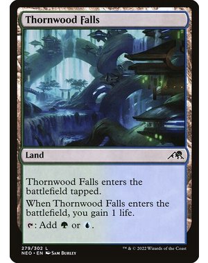 Magic: The Gathering Thornwood Falls (279) Near Mint