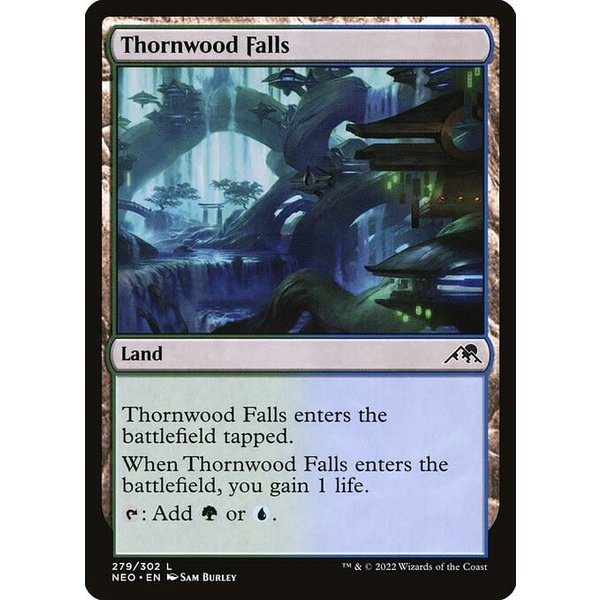 Magic: The Gathering Thornwood Falls (279) Near Mint