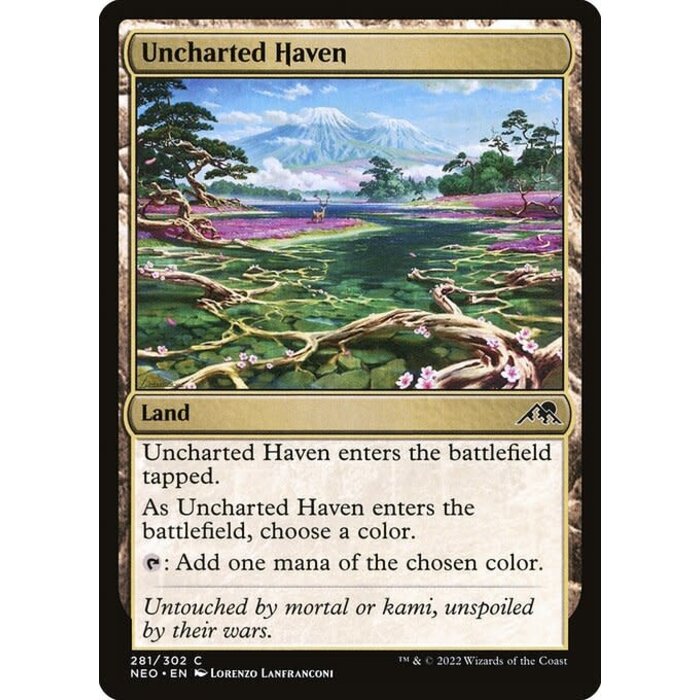 Magic: The Gathering Uncharted Haven (281) Near Mint