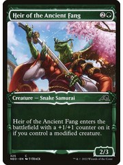 Magic: The Gathering Heir of the Ancient Fang (Showcase) (325) Near Mint Foil