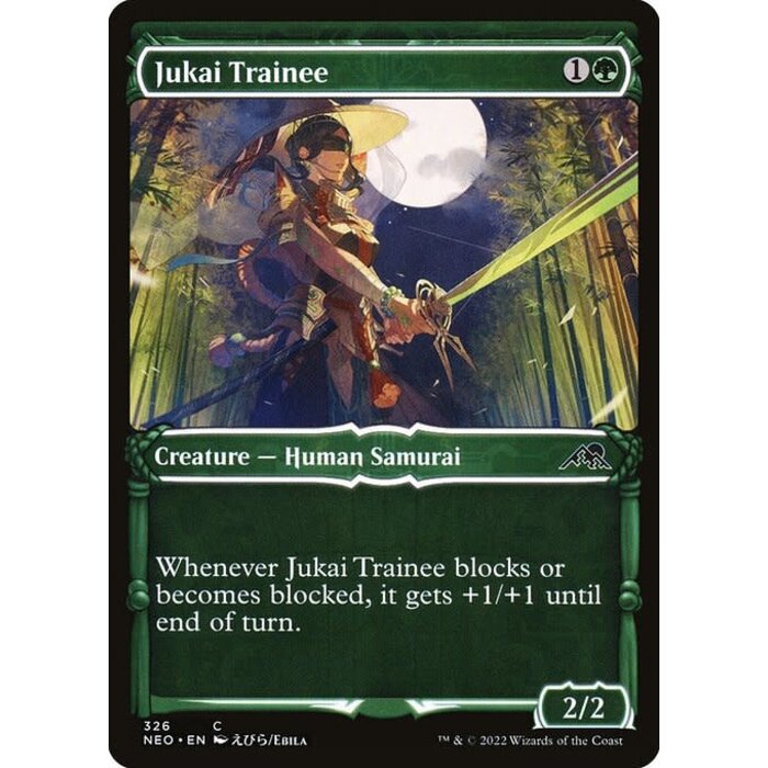 Magic: The Gathering Jukai Trainee (Showcase) (326) Near Mint
