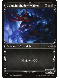 Magic: The Gathering Dokuchi Shadow-Walker (Showcase) (339) Near Mint Foil