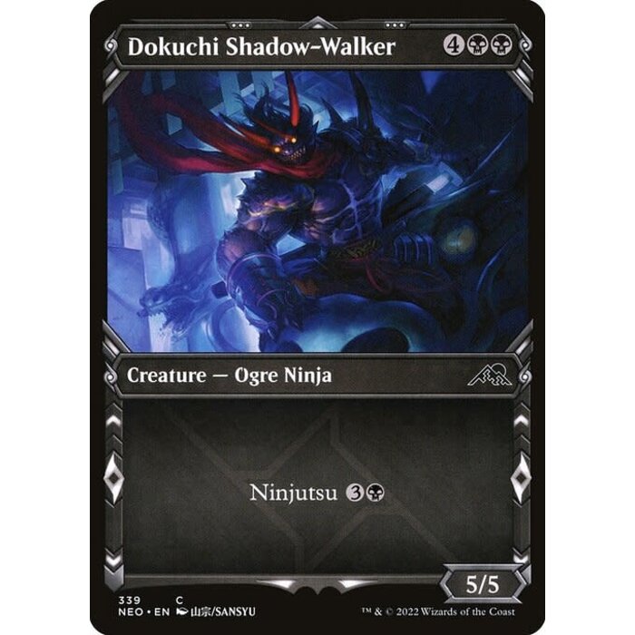 Magic: The Gathering Dokuchi Shadow-Walker (Showcase) (339) Near Mint Foil