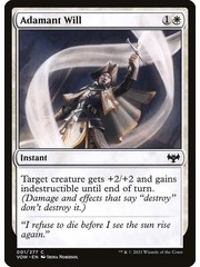 Magic: The Gathering Adamant Will (001) Near Mint