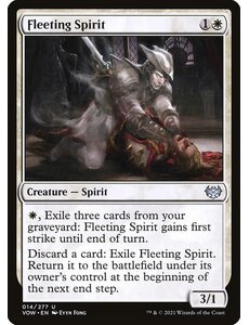 Magic: The Gathering Fleeting Spirit (014) Near Mint
