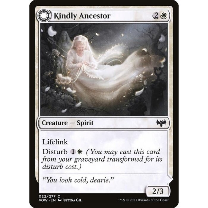 Magic: The Gathering Kindly Ancestor (022) Near Mint