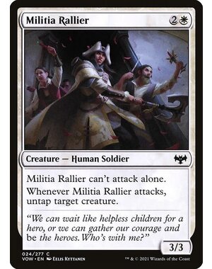 Magic: The Gathering Militia Rallier (024) Near Mint