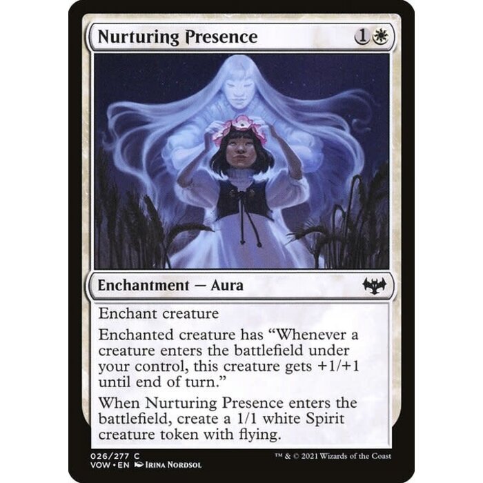 Magic: The Gathering Nurturing Presence (026) Near Mint