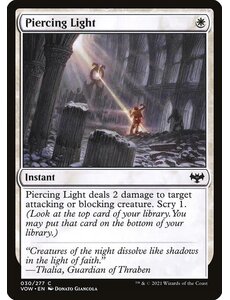 Magic: The Gathering Piercing Light (030) Near Mint