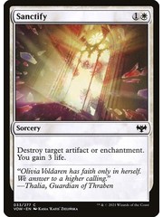 Magic: The Gathering Sanctify (033) Near Mint