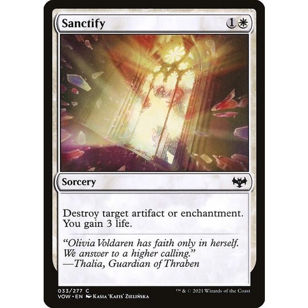 Magic: The Gathering Sanctify (033) Near Mint